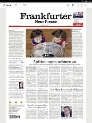 FNP Zeitung android App screenshot 1