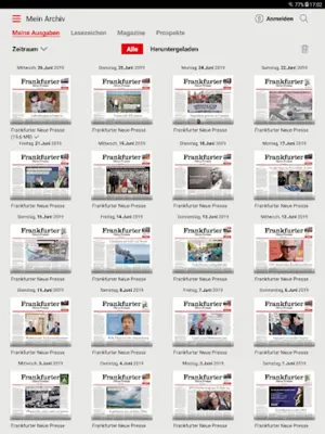 FNP Zeitung android App screenshot 2