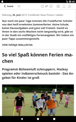 FNP Zeitung android App screenshot 4