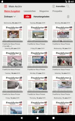 FNP Zeitung android App screenshot 6